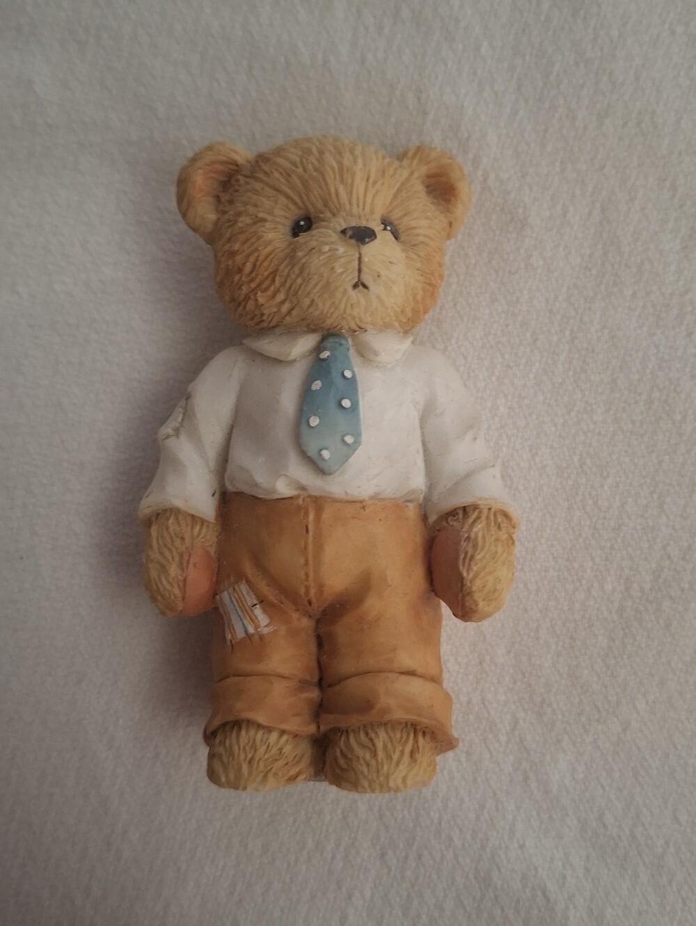 Vintage 1993 Cherished Teddies "Child Of Pride" Resin Teddy Bear Figurine